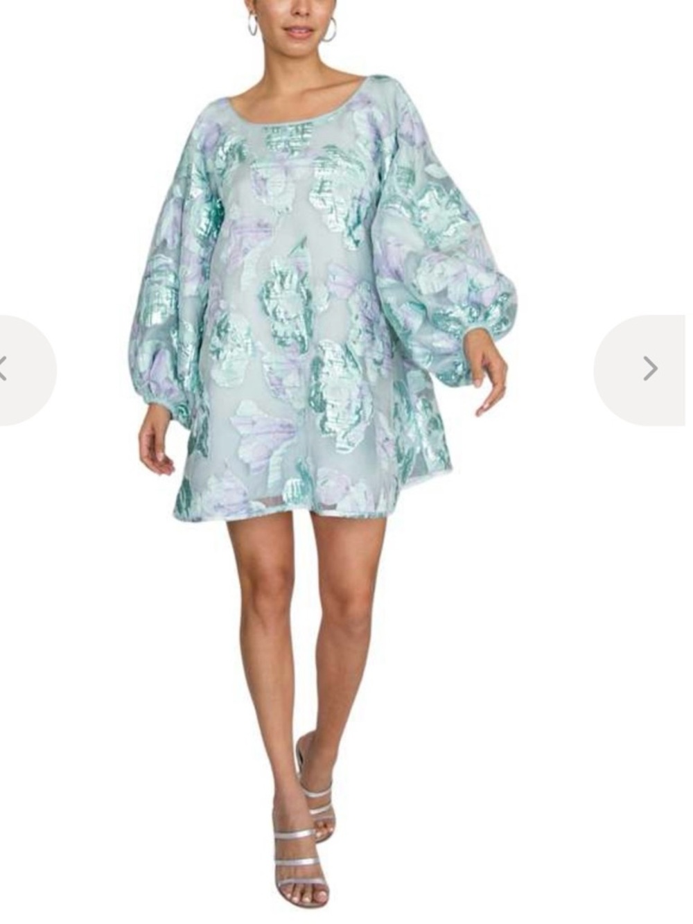 Arianne Elmy Organza Good Luck Dress-Sky Blue Size XS